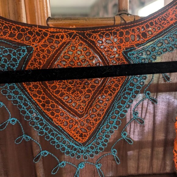 jimi Hendrix Rayon Embroidered Kimono - Picture 4 of 4